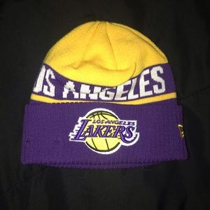 Lakers Winter Hat